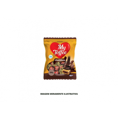 BALA - RICLAN - 500g MY TOFFEE LEITE RECH CHOCOLATE